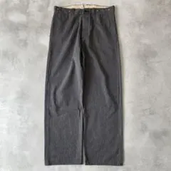 GANGSTERVILLE ストライプ ワークパンツ サスペンダー L