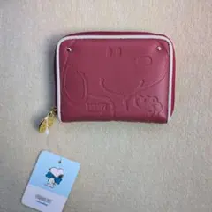 【素敵な】スヌーピー コインケース ワインレッド【お財布】