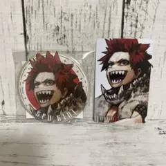 ヒロアカ 十傑 応募者全員サービス 切島鋭児郎 缶バッジ キャラカード