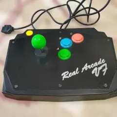 D-1【希少】セガサターン専用 HORI リアルアーケードVF 外箱付き