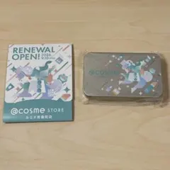 @cosme STORE ルミネ有楽町店 オリジナルスライド缶ケース
