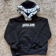 SISTER JENNI ブラックパーカー 130cm