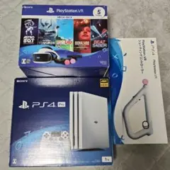 PS4 Pro 本体、PlayStation VR、シューティングコントローラー