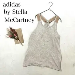【アディダスバイステラマッカートニー】（M）ヨガウェア タンクトップ ドット柄