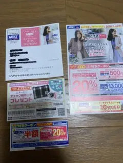 アオキ AOKI 特別クーポン メンズレディーススーツ　フォーマル　割引