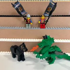 LEGO レゴ 6018 ドラゴンシップ お城シリーズ ナイト ミニフィグ付 