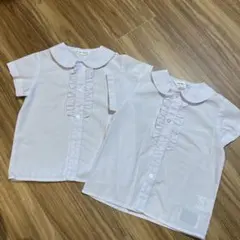 WAI WAI CLUB 半袖ブラウス 2枚セット　105