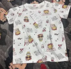 Hello Kitty Tシャツ 日焼けキティ 半袖　95 ギャル　サンリオ