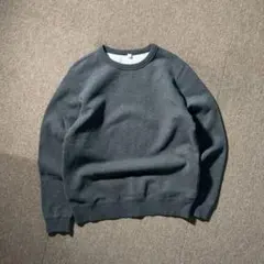 OLD UNIQLO 00s 肉厚 クルーネック スウェット トレーナー L