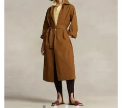 美品 Cotton Long Car Coat ラルフローレン 現行 Sサイズのサムネイル