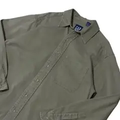90s OLD GAP“コットンツイルシャツ“オールド ギャップ