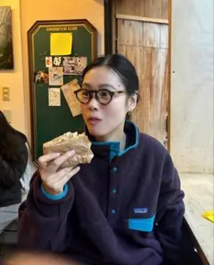 【美品】田中シェン着用 Patagonia シンチラ スナップT 希少M