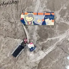 激レア ハローキティ 根付け デニム ご当地キティ