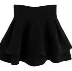 GRL フリージア インパン裏地付きフレアミニスカート[gm772]