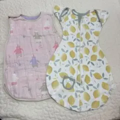 【まとめ売り】ガーゼスリーパー・スワドル　2点セット