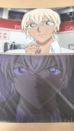 名探偵コナン ゼロの執行人 場面写 クリアフォルダセット 安室透 D