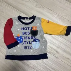 ホットビスケッツ　トレーナー　80cm