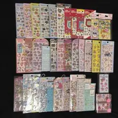 平成レトロ うさぎ シール 懐かしい ぷくぷく 当時物 パンダ くま