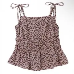 Herlipto Cherry Pattern Strap Top Mサイズのサムネイル