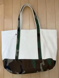 パロットキャンバス カモフラトートバック MADE IN USA アメトラ 