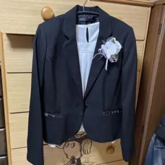 冠婚葬祭 ブラック フォーマルスーツ ブラウス 卒業式 入学式 大きいサイズ❤️