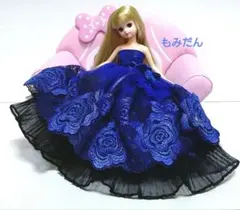 一点物♥リカちゃん服✿✿Blue Rose Symphony deルンルンルン✿