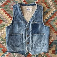 usa製 WRANGLER デニムボアベスト