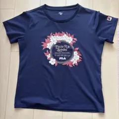 FILA テニス用Tシャツ ネイビー XLサイズ