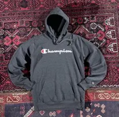 champion チャンピオン プルオーバー パーカー チャコールグレー S