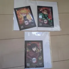 映画 鬼滅の刃 無限城編 入場特典 カード アートスタンド ポストカード3セット