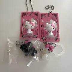 ハローキティ　めじるしアクセサリー　ミニチュアパッケージチャーム