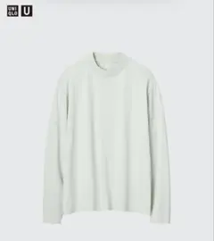 ユニクロU ドライEX UVカットTシャツ 長袖 ライトグリーン
