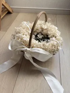 リングピロー バスケット型　ウェディング