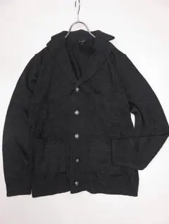 【値下げ】新品　タカキュー　MALE＆Co　ニットカーディガン　グレー　Lのサムネイル