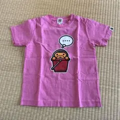 BAPE KIDS ピンク Tシャツ キャラクター 130cm正規品