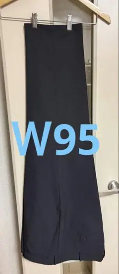 ユニクロ　感動パンツ　W95 補正L72 ダークグレイ