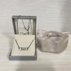 Christian Dior プレートネックレス
