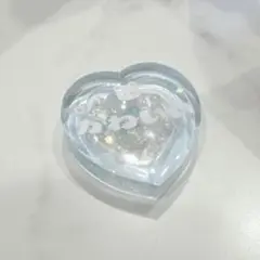ハートシェイカー 天使界隈 韓国 ハンドメイド クリアブルー