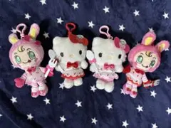 メゾピアノ ハローキティ くりっぴぃ ぬいぐるみ 全4種コンプリート