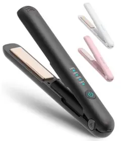 ミニ ヘアアイロン USB充電式 2WAY カール ストレート コードレス