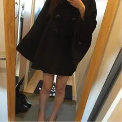 ムルーアエモダ系☆ポンチョコート