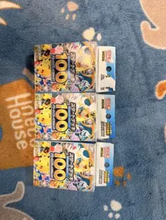 ポケモンカード スタートデッキ100 3箱セット 開封済み（カード開封済み）