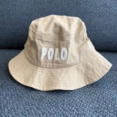 POLO ベージュ バケットハット　帽子　ベビー　キッズ　48cmのサムネイル