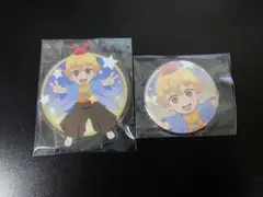 鬼滅の刃 12星座イベント 我妻善逸 アクリルスタンド 缶バッジ ラメ入り