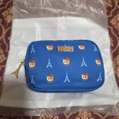 PAUL&JOE　ヌネットインパリス　ブルー　ポーチ