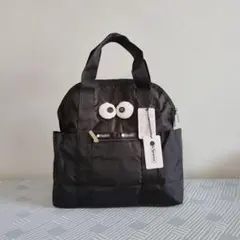 ラスト1点 新品 レスポートサック ブラック 目 バックパック リュック