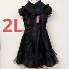 【訳あり　新品タグ付・2Lサイズ】BODY LINE ゴシックロリータのサムネイル