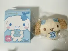 サンリオ 水色クローバーデザイン シークレットマスコットブローチ シフォン