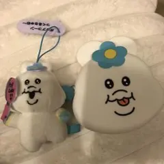 んぽちゃむ・おぱんちゅうさぎ　セリフ付きマスコット　シリコンポーチ