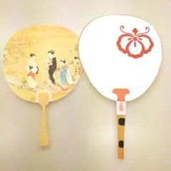 中国　うちわ　色紙　中古品　団扇　サイン色紙　中国土産　お土産　４点セット 中国 うちわ 色紙 中古品 団扇 サイン色紙 中国土産 お土産 4点セット